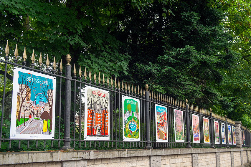 exposition the Brusseler au parc de Wolvendael Uccle 