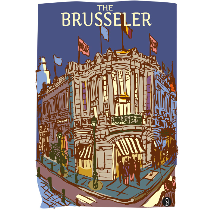 palais des beaux arts nocturne