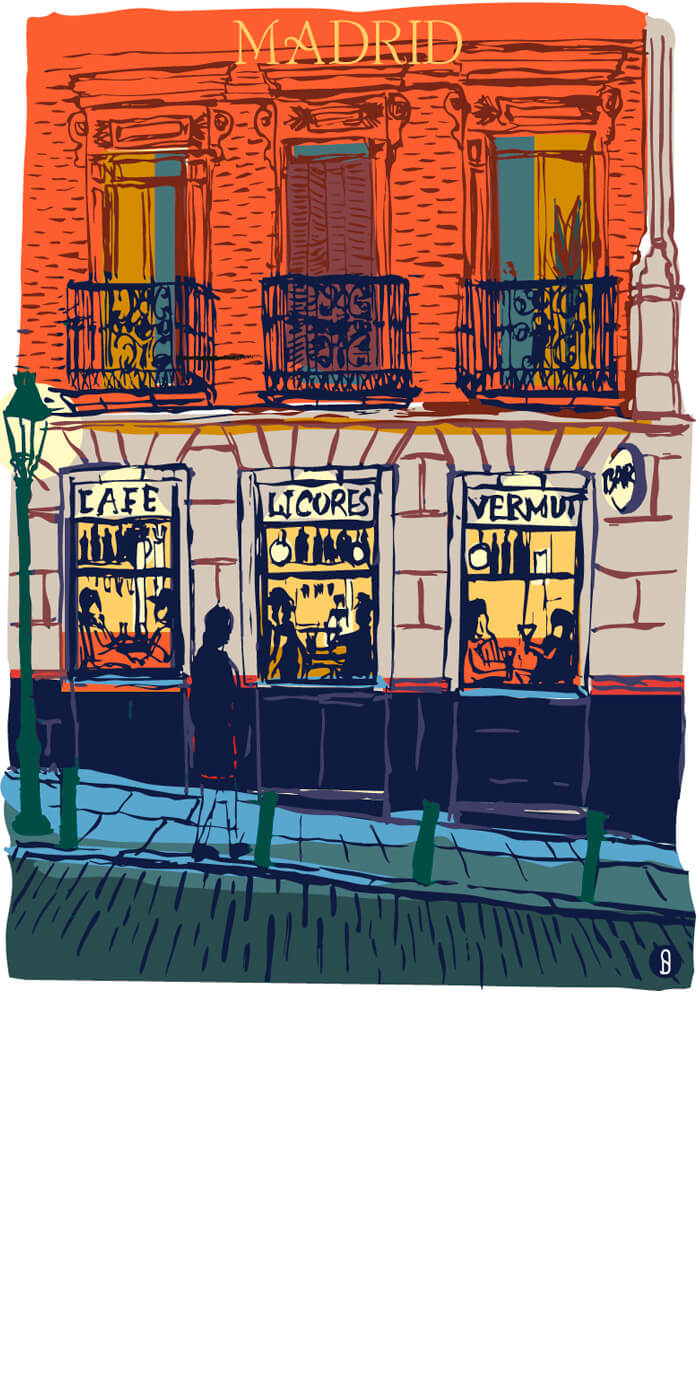 quartier historique Madrid