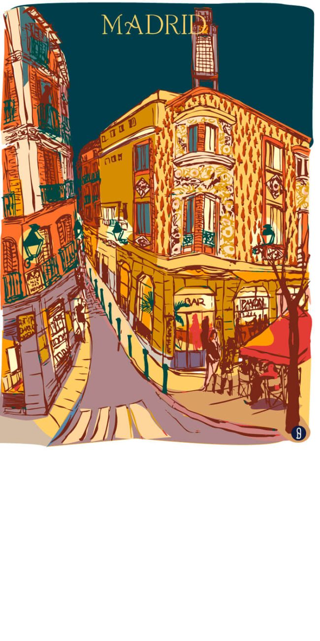 quartier historique Madrid