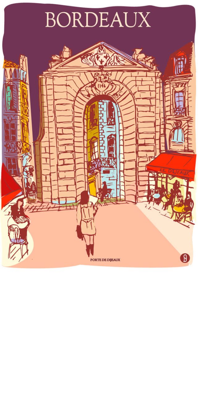 Porte classique Bordeaux